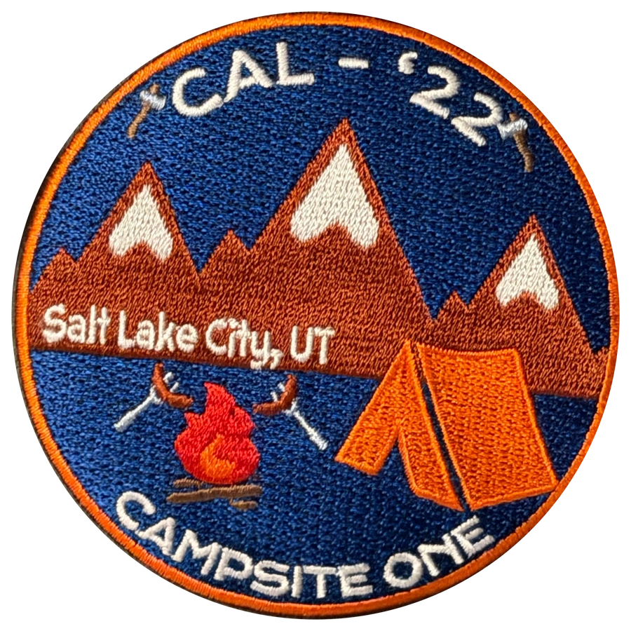 Campsite One patch, Salt Lake City, Utah 2022