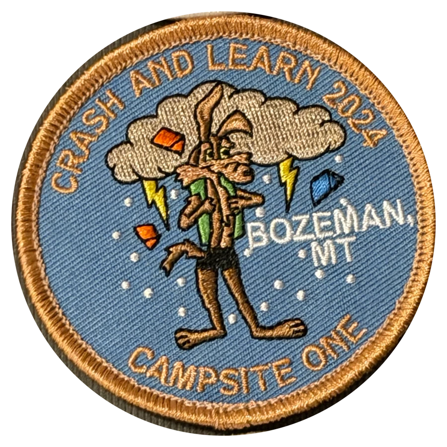 Campsite One patch, Bozeman, Montana 2024