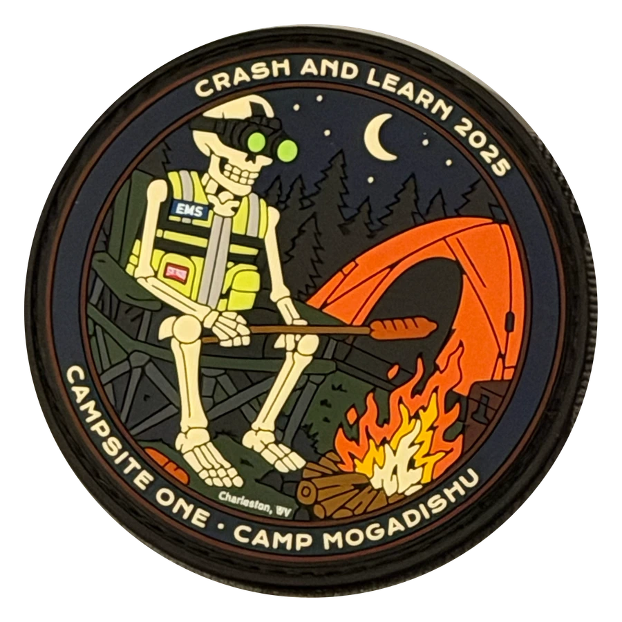 Campsite One patch, Charleston, West Virginia 2025